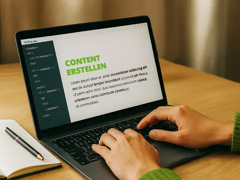Wir erstellen Inhalte & Content für Ihre Website - PICS Webagentur Salzburg