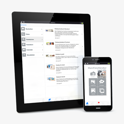 Die Mein FotoHändler-App für Android und iOS von mazzapps