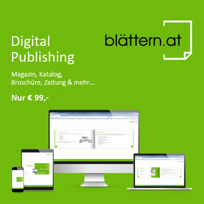 Blättern.at bringt ihre Magazine Online