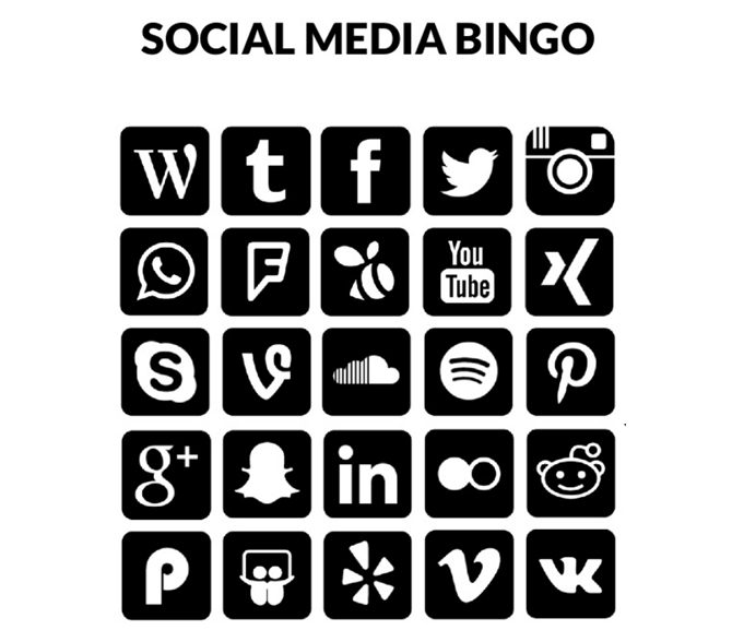 PICS-News - Social Media Bingo