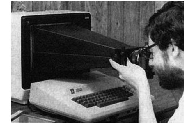 Taking a Screenshot 1983 via Reddit