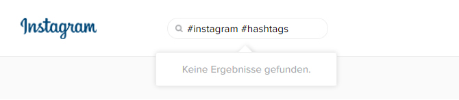 Instagram Hashtag Suche 