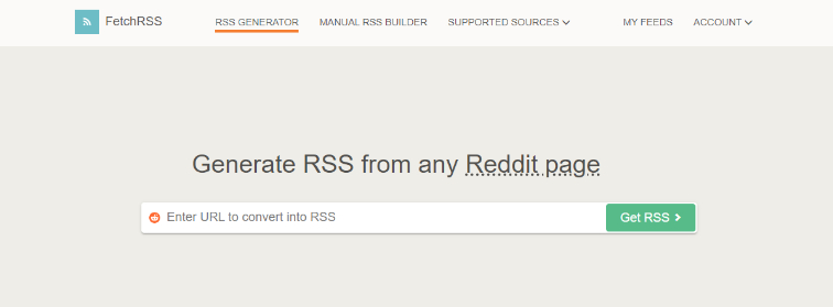 Tool: RSS-Feeds für Facbook-Seiten generieren